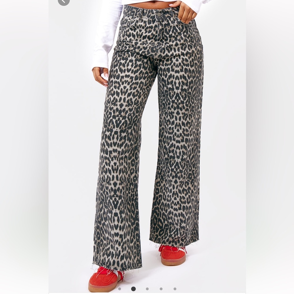 Leopard Jeans
